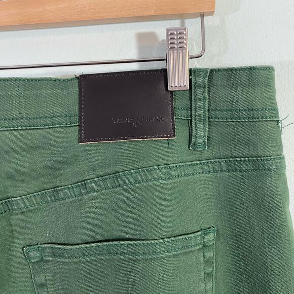 Taylor Vintage Green Connecticut Originals Canaan Jeans Size 38 x 32 - Picture 6 of 9